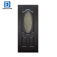Porte en verre d&#39;acier de lite d&#39;arc de Fangda mieux que les portes en acier inoxydable avec le verre